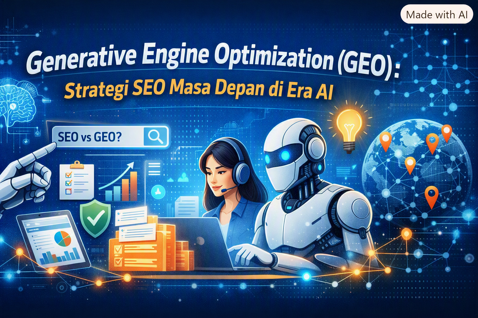 SEO Sudah Tidak Cukup, Saatnya Mengenal Generative Engine Optimization (GEO)
