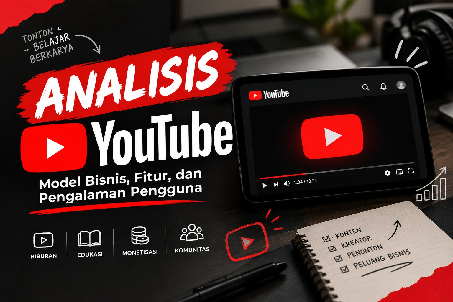 YouTube: Lebih dari Sekadar Tontonan, Begini Cara Bisnis Digital Bekerja YouTube: Lebih dari Sekadar Tontonan, Begini Cara Bisnis Digital Bekerja